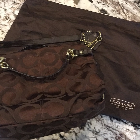 Brown Coach Hobo bag - Picture 5 of 5